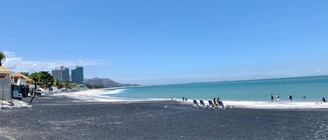 ビーチの近く