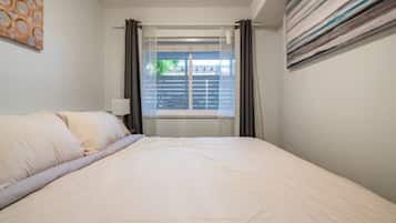 1 多间卧室、熨斗/熨衣板、免费 WiFi、床单