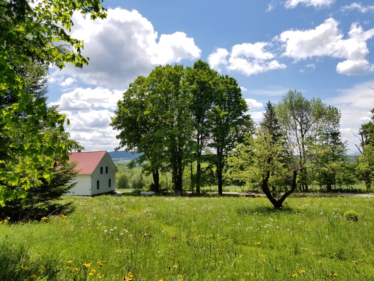 19th-century farmhouse with views, near trails, lakes, skiing and so much more!