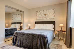 3 dormitorios, tabla de planchar con plancha, wifi gratis y ropa de cama