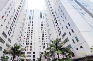 Façade de l’hébergement