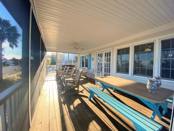 Restauration en plein air