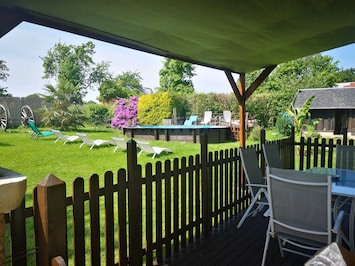 Vue sur piscine