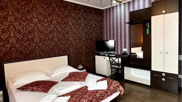Ropa de cama hipoalergénica, edredón y minibar