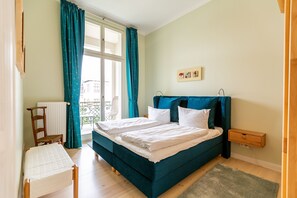 2 makuuhuonetta, Wi-Fi, vuodevaatteet