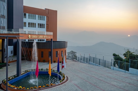 Fachada de la propiedad. Gorkha Garden hotel