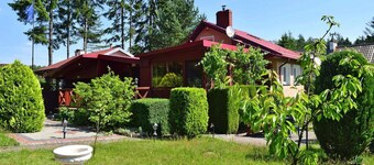 House near Lake Zawiat and Baltic Sea