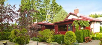 House near Lake Zawiat and Baltic Sea