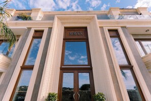 Fassade der Unterkunft
