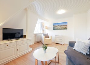 TV, stereo - Apartment Iris - House Dünenblick (Westerland)