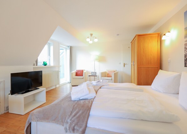 1 غرفة نوم وواي فاي مجانًا وملاءات أسرّة