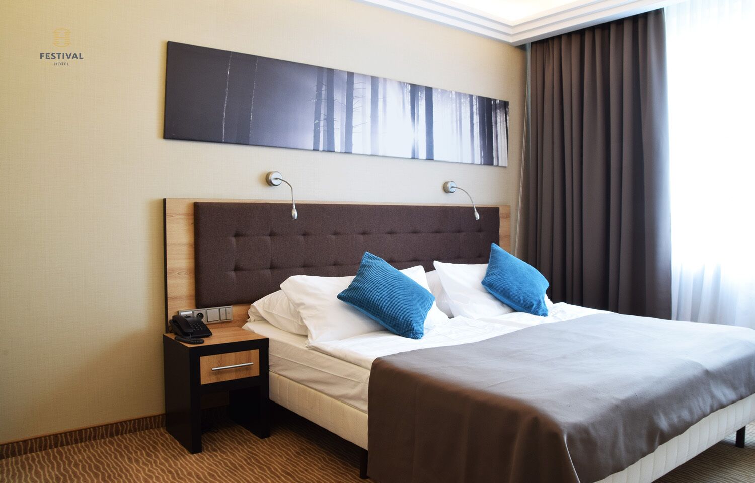 Basic Twin Room | Blackout curtains, iron/ironing board, free WiFi, bed sheets