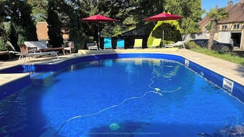 室外泳池、暖水池