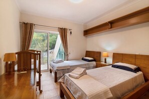 2 bedrooms, iron/ironing board, free WiFi, bed sheets - Holiday Home Vilamoura Tenis 58 with Terraces, Shared Pool & Wi-Fi (Quarteira)