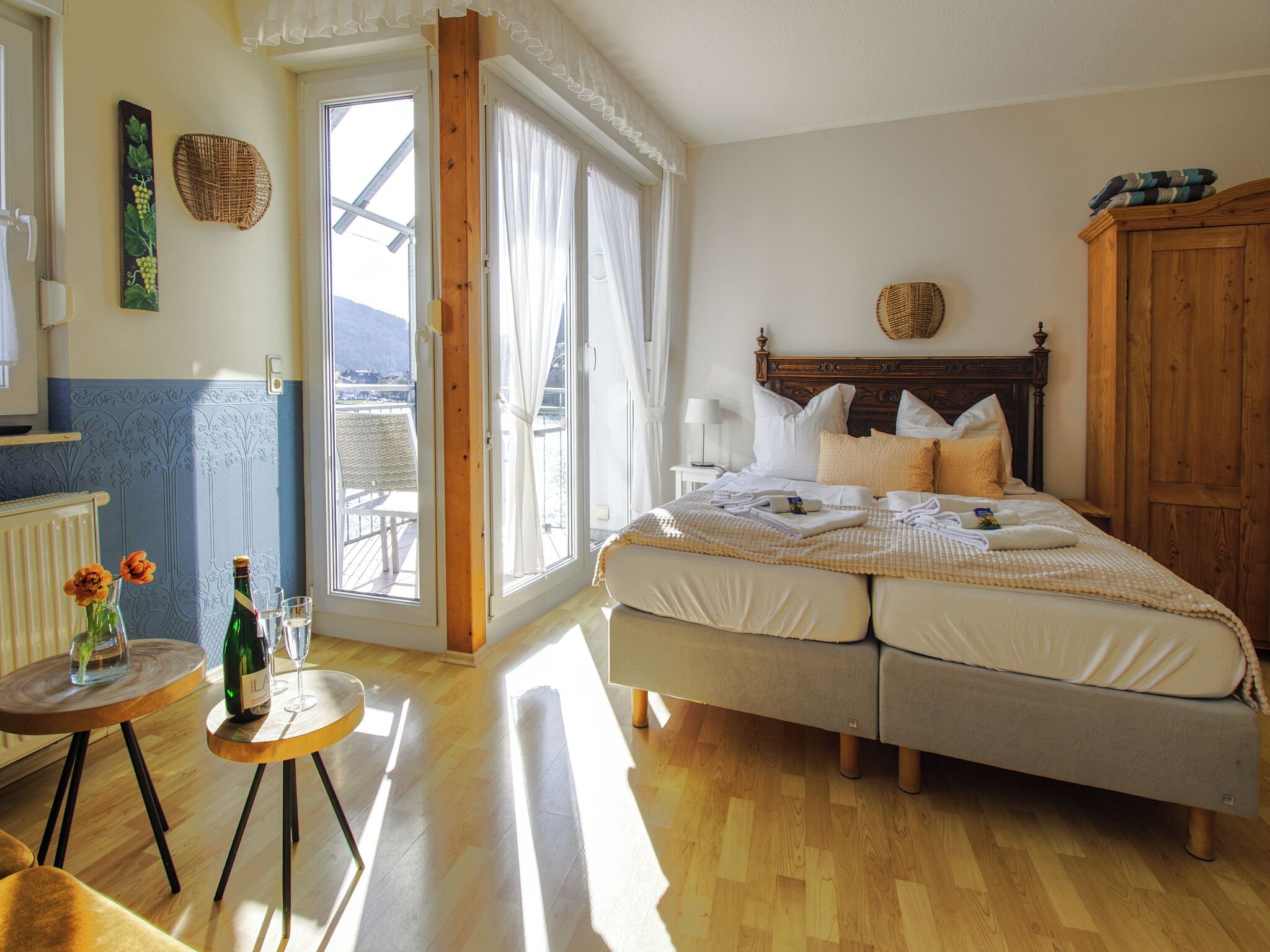 1 Schlafzimmer, Reisekinderbett, kostenloses WLAN, Bettwäsche