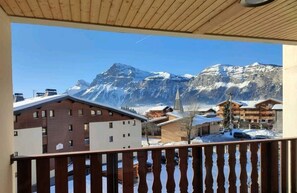 Property grounds - RENOVATED VILLAGE CENTER BRIGHT BALCONY MOUNTAIN VIEW (Arâches-la-Frasse)