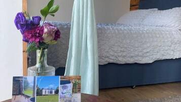 1 dormitorio, tabla de planchar con plancha, wifi gratis y ropa de cama