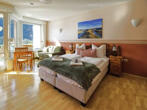 1 bedroom, travel crib, free WiFi, bed sheets