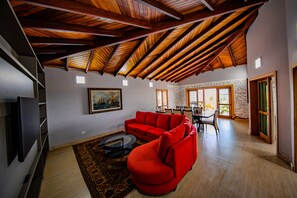 Living area - Villa Annapurna (Alto Paraíso de Goiás)
