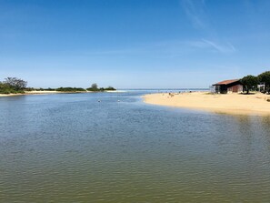 Accommodatie ligt op het strand