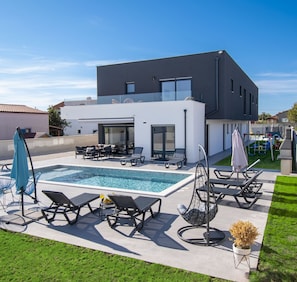 Una piscina climatizada
