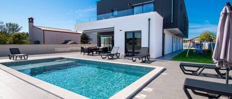 Piscine chauffée