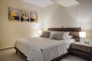 2 bedrooms, iron/ironing board, WiFi, bed sheets - Serenity Home  - Two Bedroom Apartment, Sleeps 4 (Argostolion)
