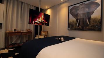 Suíte Confort Garden | Egyptian cotton sheets, premium bedding, pillowtop beds, minibar