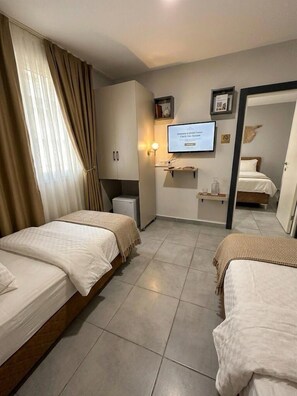 1+1 Room with Kitchen | Minibar, in-room safe, blackout curtains, iron/ironing board - Babil Hotel (Konyaalti)