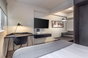 Appartement Luxe | Coin séjour | Télévision