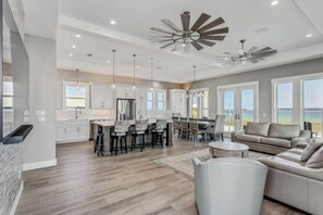 Smart TV, DVD player, stereo