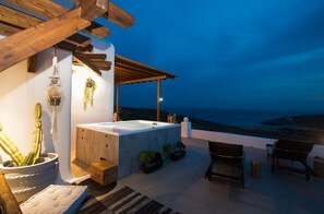 Exterior - Evilia Mykonian Villa with Jaccuzi (Mykonos)
