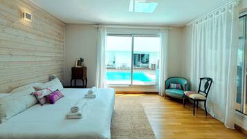 7 dormitorios, tabla de planchar con plancha, wifi y ropa de cama