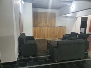 Sala de estar en el lobby