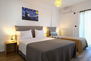 No. 1 - 2 Bedroom Apartment | 办公桌、婴儿床、免费 WiFi、床单