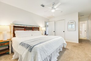 3 bedrooms, iron/ironing board, free WiFi, bed sheets
