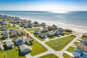 Una spiaggia nelle vicinanze