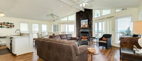 Televisión y reproductor de DVD