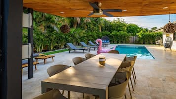 Außenpool, beheizter Pool