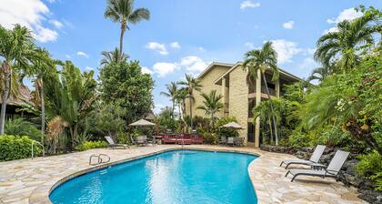 Kalani Kai#104 1st Floor, Remodeled Unit in Heart of Kona Town! Best location