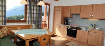 Byt i Hochkrimml nära skidbackar