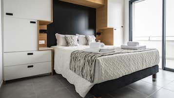 2 habitaciones, ropa de cama de alta calidad y camas con efecto memoria