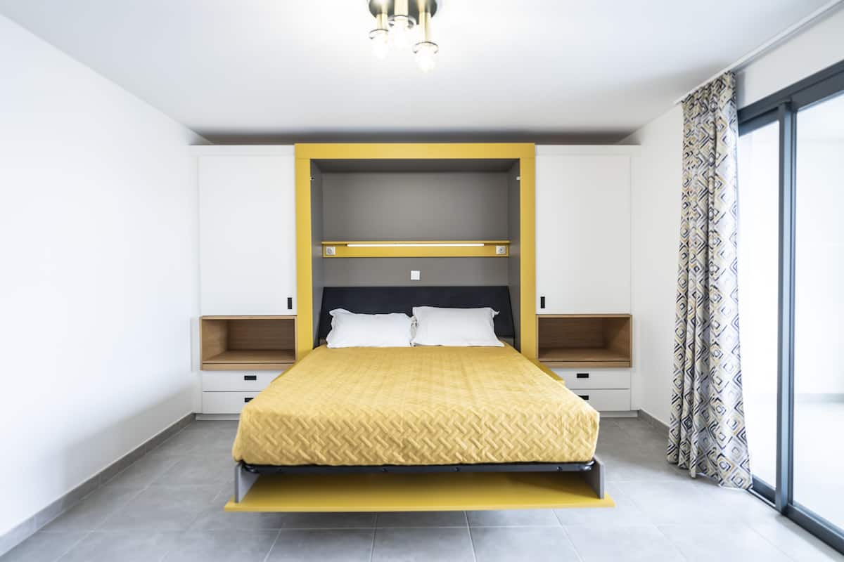 2 slaapkamers, luxe beddengoed, bedden met traagschuimmatras