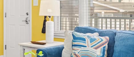 TV, fireplace, video games, books