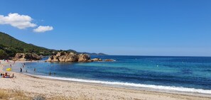 Beach nearby - Sea-view apartment - garden level: ★★★★ (official tourist classification) (Pietrosella)