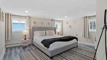 6 habitaciones, tabla de planchar con plancha, wifi y ropa de cama