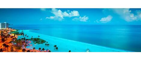 Beach nearby, beach towels