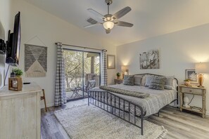 2 chambres, fer et planche Ă repasser, Wi-Fi gratuit, draps fournis