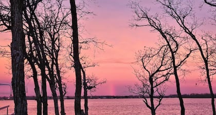 Buchanan Lake in Ottertail, MN Private Beach Front Lake Home for Rent