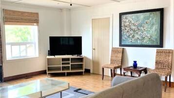 TV connectée, cheminée